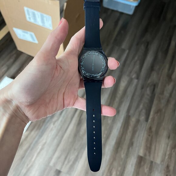 Blue Swatch for Her - dial with glitters - Picture 1 of 11